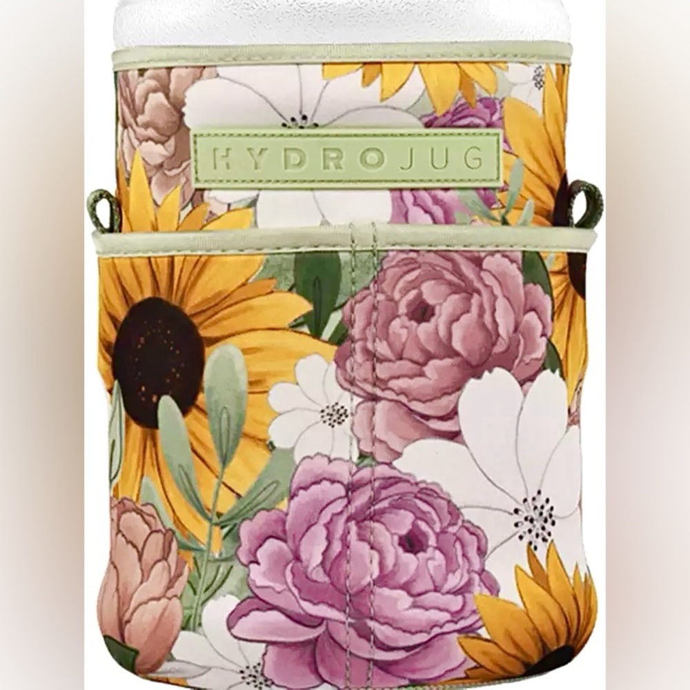 HydroJug Pro Limited Edition Summer Floral Flower Sleeve